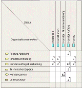 RASIC Matrix Daten-Rollen